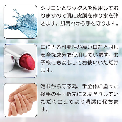 新商品 皮膚保護クリーム 手荒れ予防 プロテクトプラスクリーンクリーム 30g 植物性原料の抗菌剤配合 水仕事 手肌を清潔